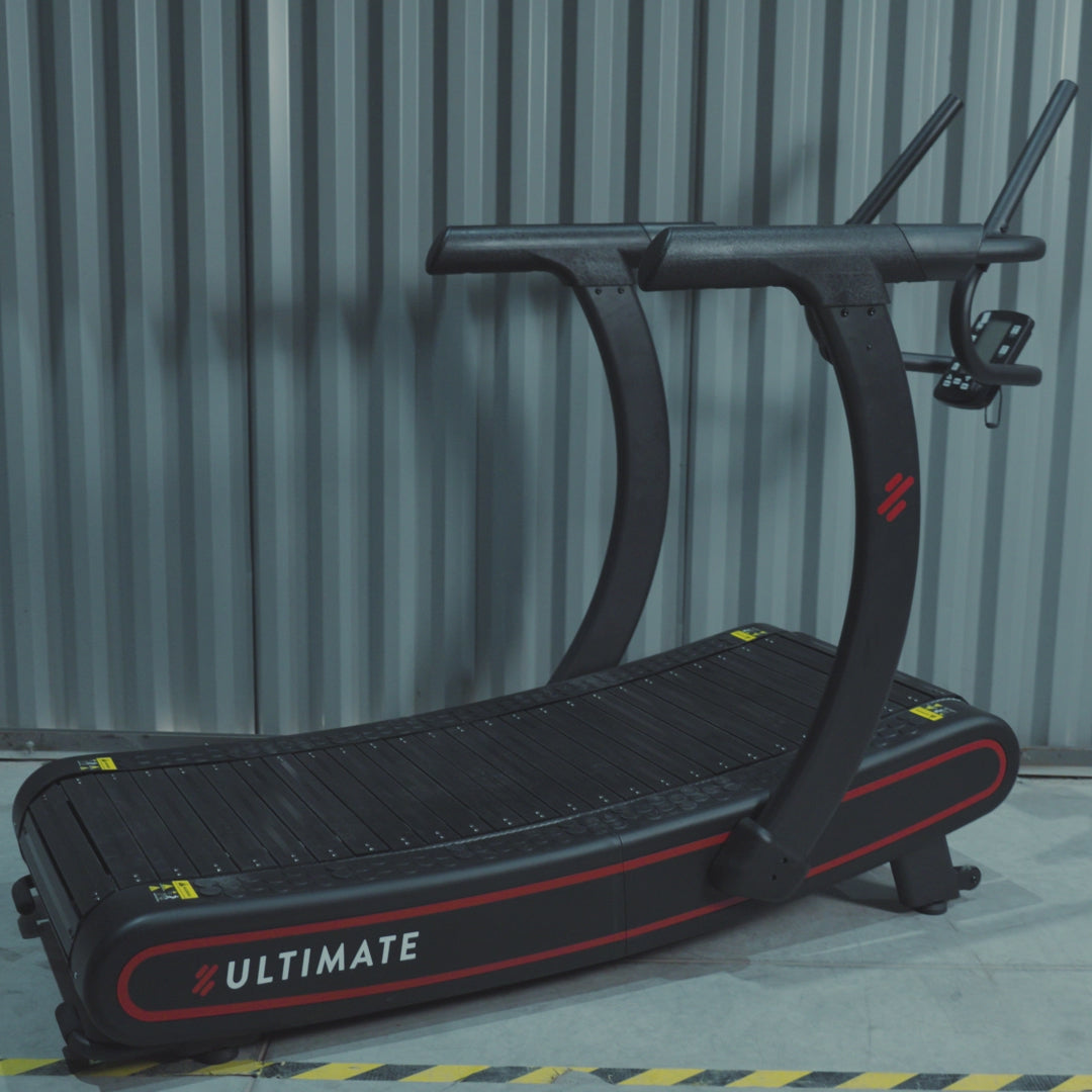 Load video: Curved Treadmill C1000 Elite