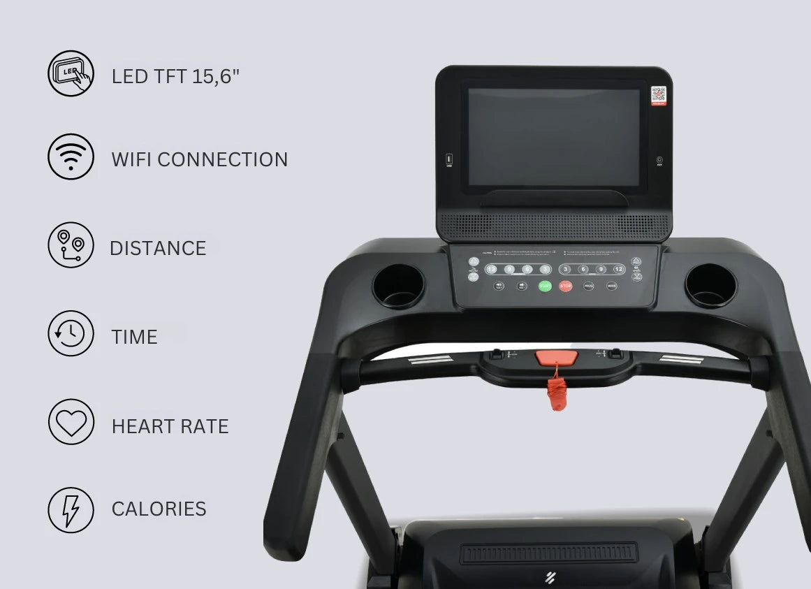 15.6" touch display