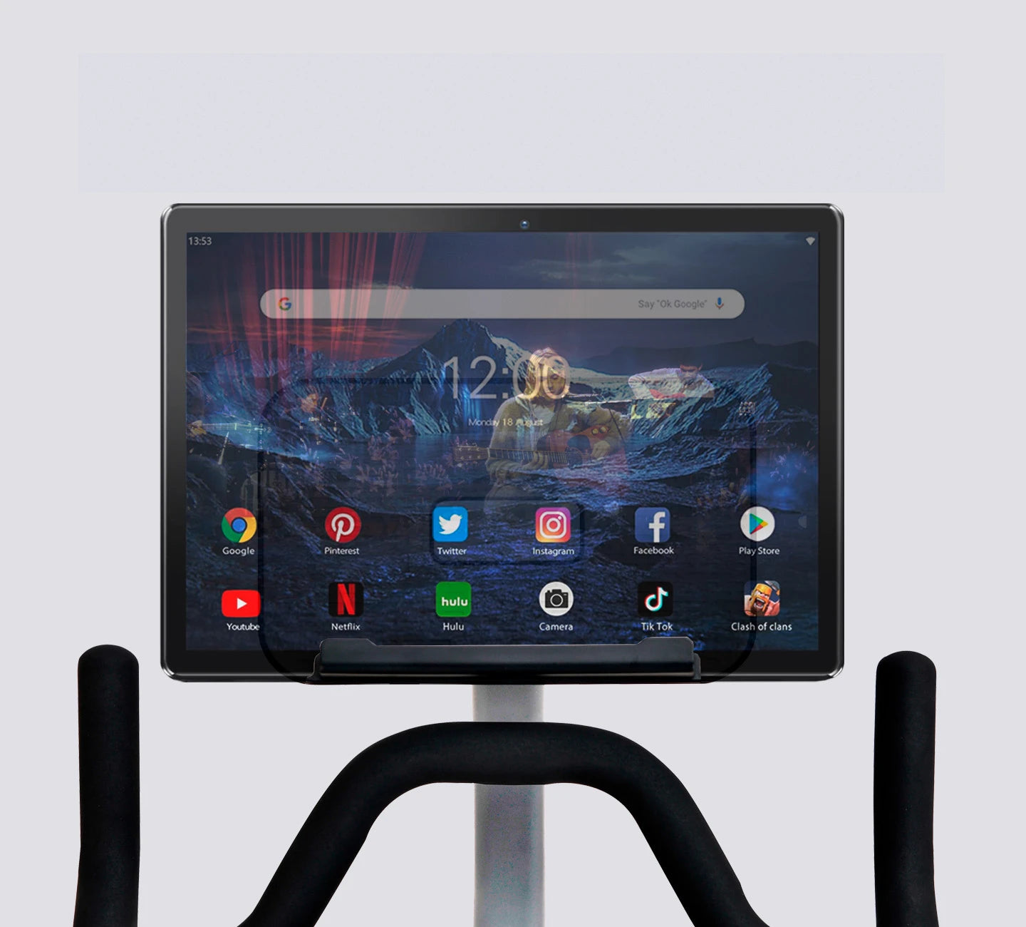 Integrated Tablet Holder